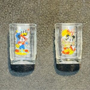 2000 Walt Disney World Animal Kingdom & Disney Studio Celebration Glasses